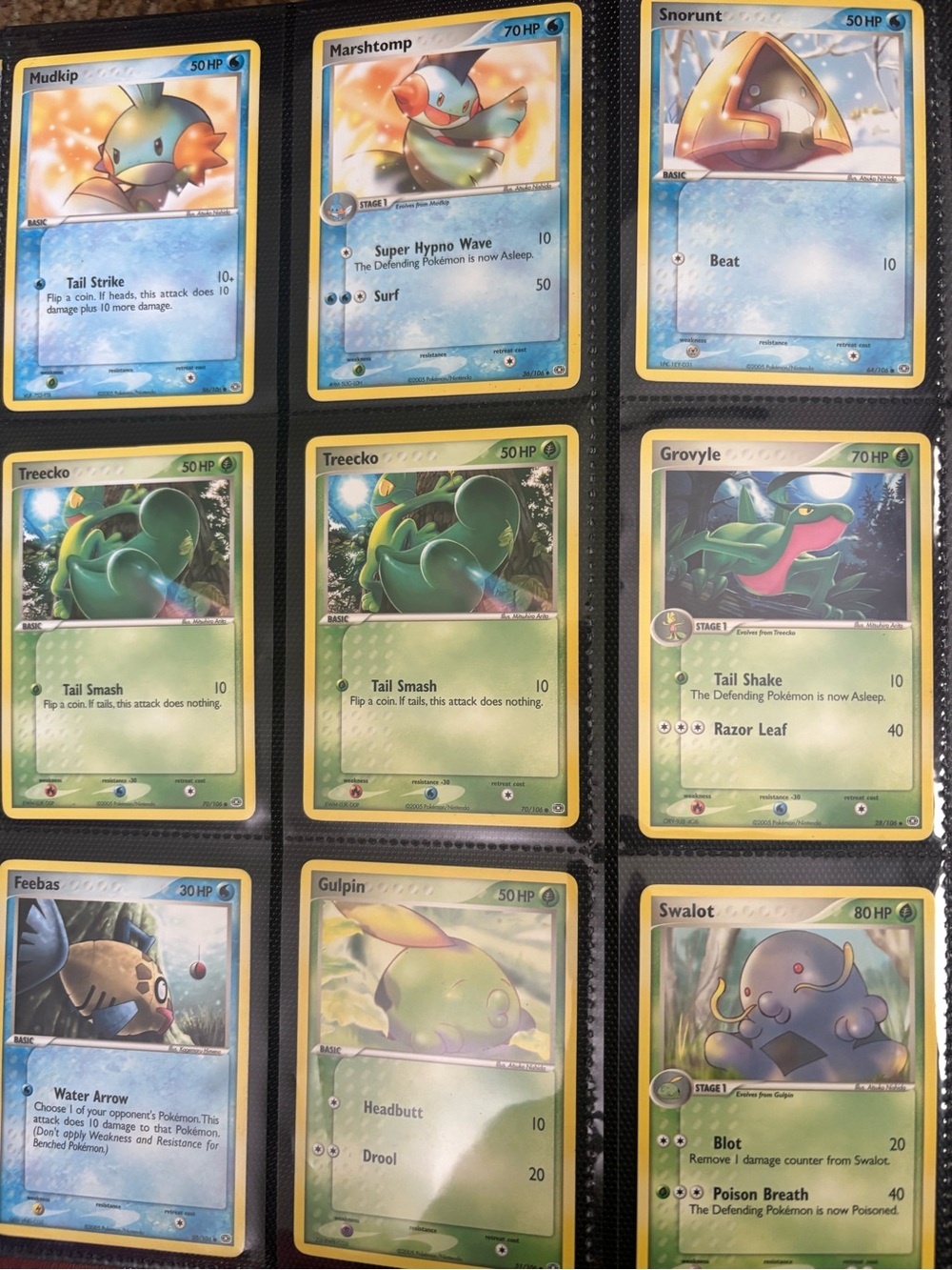 Emerald Pokemon Cards